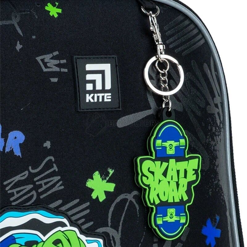 Шкільний рюкзак Kite Education каркасний Roar Чорний 16л (K24-531M-5)