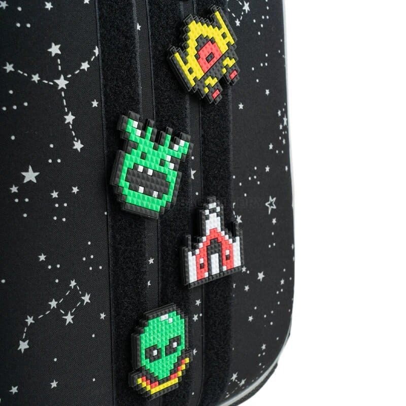 Шкільний рюкзак Kite Education каркасний UFO Чорний 12л (K24-555S-7)