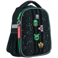 Шкільний рюкзак Kite Education каркасний UFO Чорний 12л (K24-555S-7)