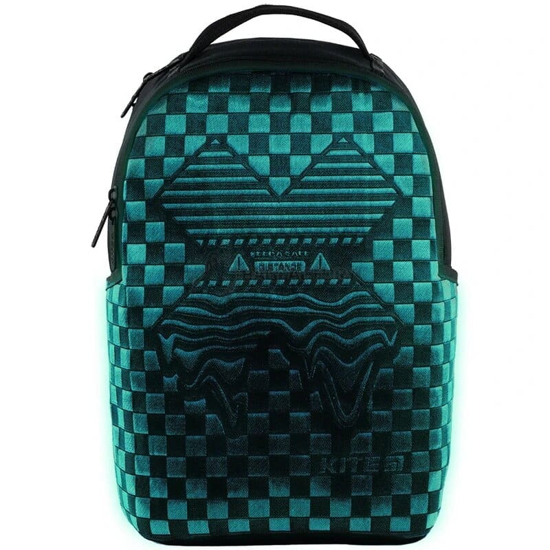 Міський підлітковий рюкзак Kite Education teens 2595L-1 LED Чорний 19л (K24-2595L-1 (LED))
