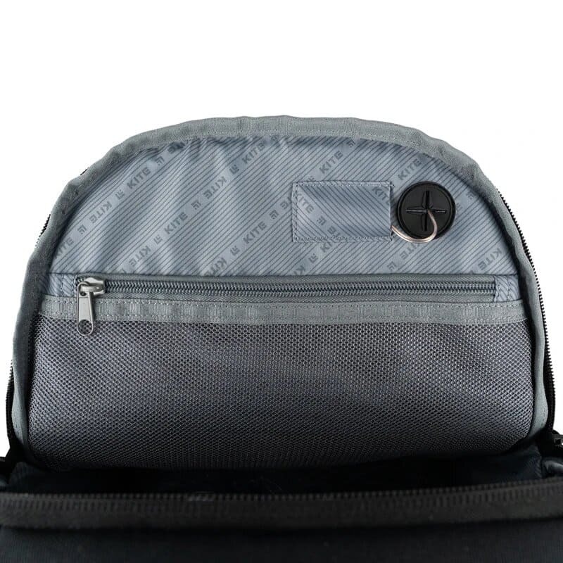 Міський підлітковий рюкзак Kite Education teens 2595L-1 LED Чорний 19л (K24-2595L-1 (LED))