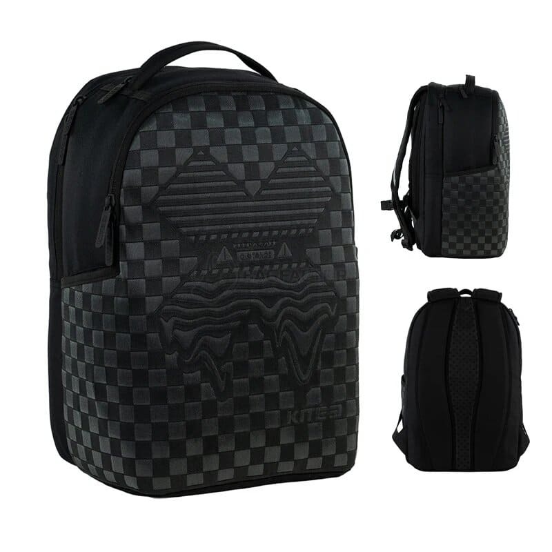 Міський підлітковий рюкзак Kite Education teens 2595L-1 LED Чорний 19л (K24-2595L-1 (LED))