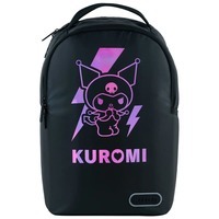 Міський підлітковий рюкзак Кайт освітній підлітковий Kuromi 14л чорний (HK24-2595M)