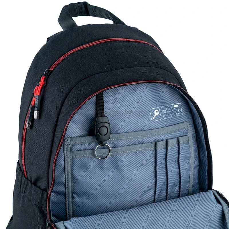 Шкільний рюкзак для підлітка Kite Education teens Naruto Чорний 19л (NR24-2575M)