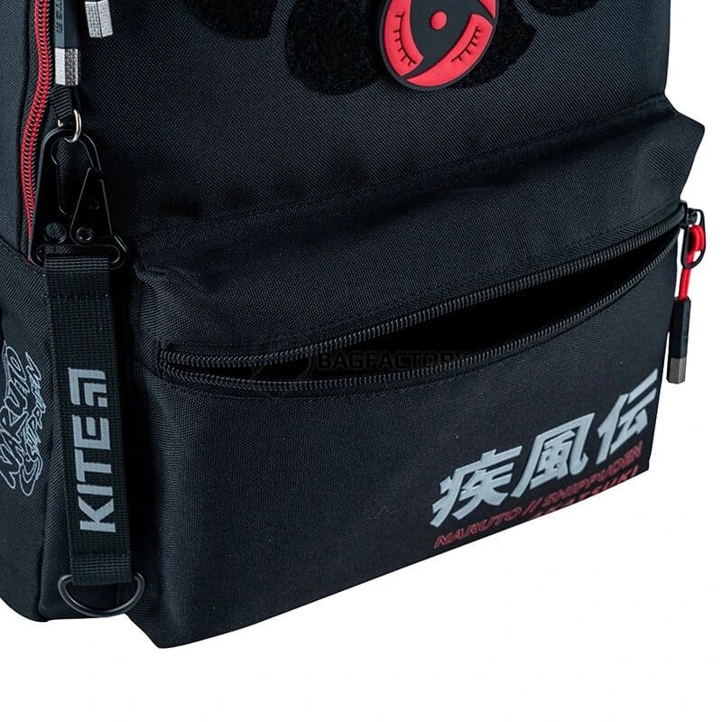 Шкільний рюкзак для підлітка Kite Education teens Naruto Чорний 19л (NR24-2575M)