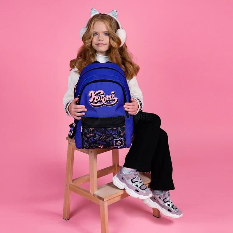 Шкільний рюкзак для підлітка Kite Education teens Kuromi Фіолетовий 19л (HK24-2575M)