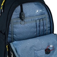 Шкільний рюкзак для підлітка Kite Education teens DC Comics Batman LED Чорний 19л DC24-2575M (LED)