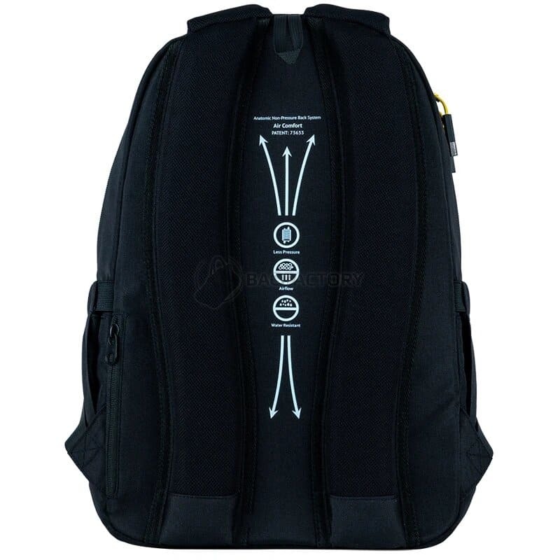 Шкільний рюкзак для підлітка Kite Education teens DC Comics Batman LED Чорний 19л DC24-2575M (LED)