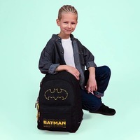 Шкільний рюкзак для підлітка Kite Education teens DC Comics Batman LED Чорний 19л DC24-2575M (LED)