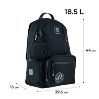 Шкільний рюкзак для підлітка Kite Education teens 949L-1 Чорний 18.5л (K24-949L-1)