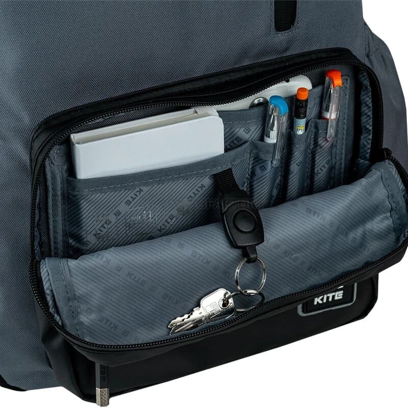 Шкільний рюкзак для підлітка Kite Education підлітковий Hello Kitty Grey 18.5 л (HK24-949L)