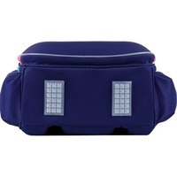 Шкільний напівкаркасний рюкзак GoPack Education Cute Rainbow Синій 15л (GO24-165M-1)