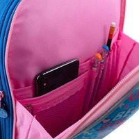 Шкільний напівкаркасний рюкзак GoPack Education Be You Блакитний 15л (GO24-165M-4)