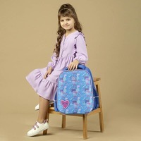 Шкільний напівкаркасний рюкзак GoPack Education Be You Блакитний 15л (GO24-165M-4)
