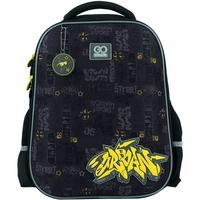 Шкільний напівкаркасний рюкзак GoPack Education Urban Сірий 15л (GO24-165M-6)