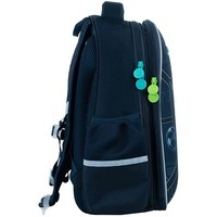 Шкільний напівкаркасний рюкзак GoPack Education Winner Синій 15л (GO24-165M-7)