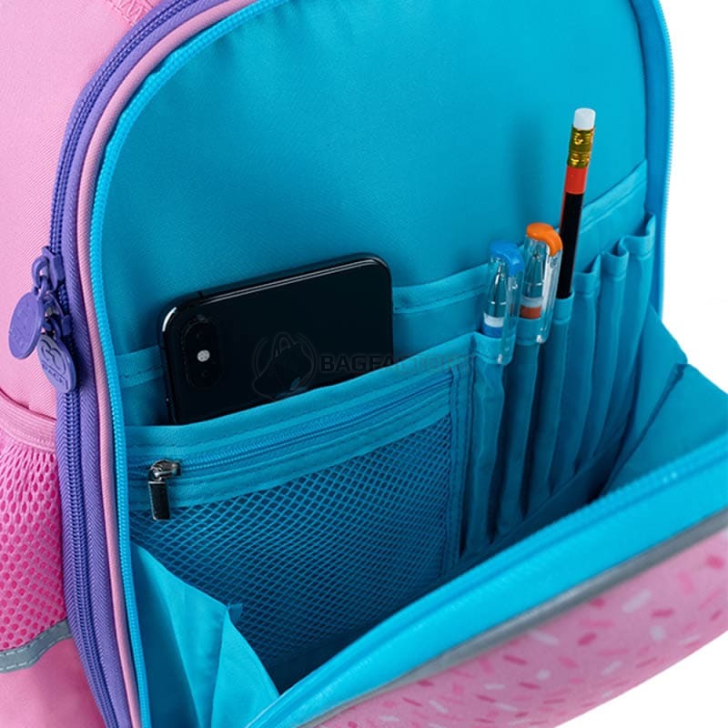 Шкільний напівкаркасний рюкзак GoPack Education So Sweet Рожевий 12л (GO24-165S-1)