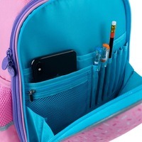 Шкільний напівкаркасний рюкзак GoPack Education So Sweet Рожевий 12л (GO24-165S-1)