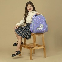 Шкільний напівкаркасний рюкзак GoPack Education Magic Dreams Фіолетовий 12л (GO24-165S-2)