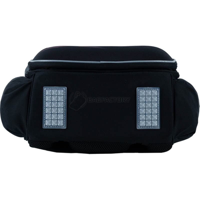 Шкільний напівкаркасний рюкзак GoPack Education Speed ​​Hunter Чорний 12л (GO24-165S-3)