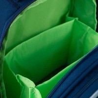 Шкільний напівкаркасний рюкзак GoPack Education In Space Синій 12л (GO24-165S-4)