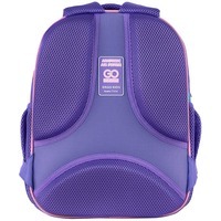 Шкільний каркасний рюкзак GoPack Education Say Cheese Фіолетовий 12.5л (GO24-597M-4)