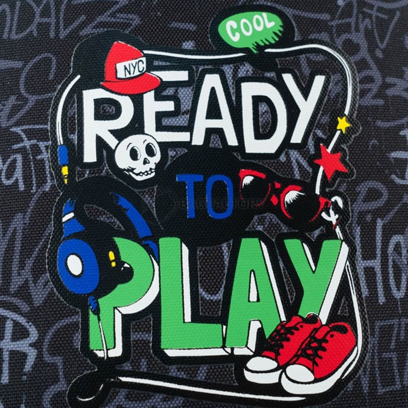 Шкільний каркасний рюкзак GoPack Education Ready2Play Принт 12.5л (GO24-597M-6)