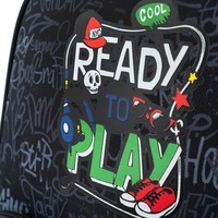 Шкільний каркасний рюкзак GoPack Education Ready2Play Принт 12.5л (GO24-597M-6)