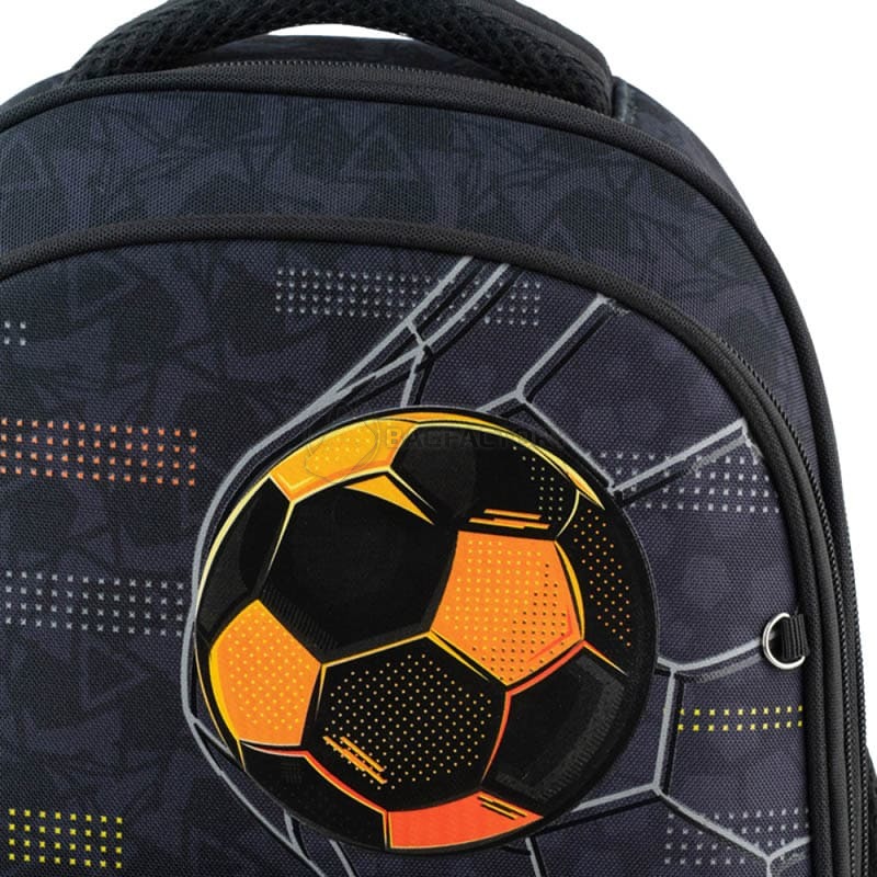 Шкільний каркасний рюкзак GoPack Education Goal Time Чорний 12.5л (GO24-597M-8)