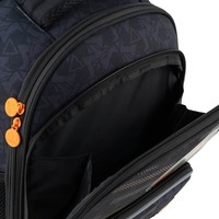 Шкільний каркасний рюкзак GoPack Education Goal Time Чорний 12.5л (GO24-597M-8)