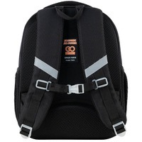 Шкільний каркасний рюкзак GoPack Education Goal Time Чорний 12.5л (GO24-597M-8)