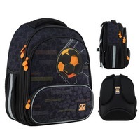 Шкільний каркасний рюкзак GoPack Education Goal Time Чорний 12.5л (GO24-597M-8)