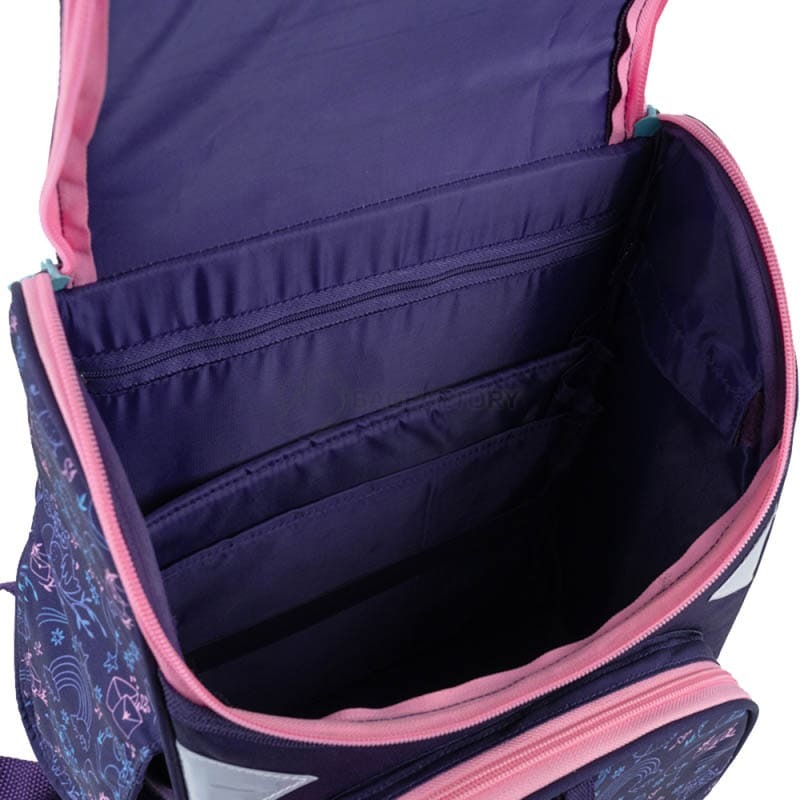 Шкільний каркасний рюкзак GoPack Education Pretty Owl Синій 11л (GO24-5001S-2)