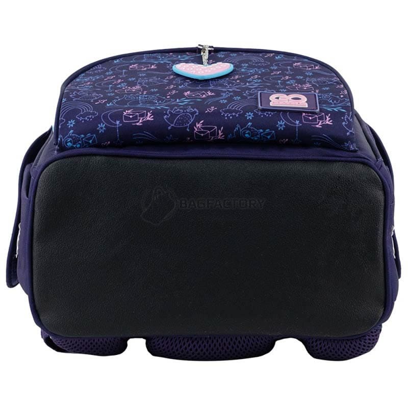 Шкільний каркасний рюкзак GoPack Education Pretty Owl Синій 11л (GO24-5001S-2)