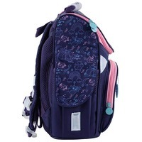 Шкільний каркасний рюкзак GoPack Education Pretty Owl Синій 11л (GO24-5001S-2)