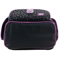 Шкільний каркасний рюкзак GoPack Education Lovely Macarons Чорний 11л (GO24-5001S-3)