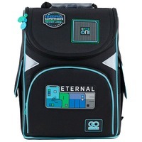 Шкільний каркасний рюкзак GoPack Education Eternal Game Чорний 11л (GO24-5001S-6)