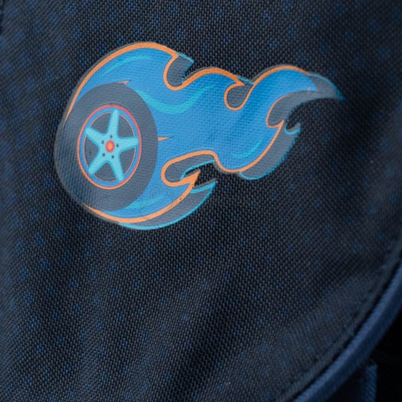 Шкільний каркасний рюкзак GoPack Education Speedway Синій 11л (GO24-5001S-7)