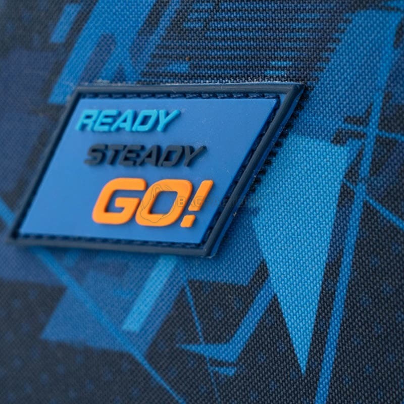 Шкільний каркасний рюкзак GoPack Education Speedway Синій 11л (GO24-5001S-7)