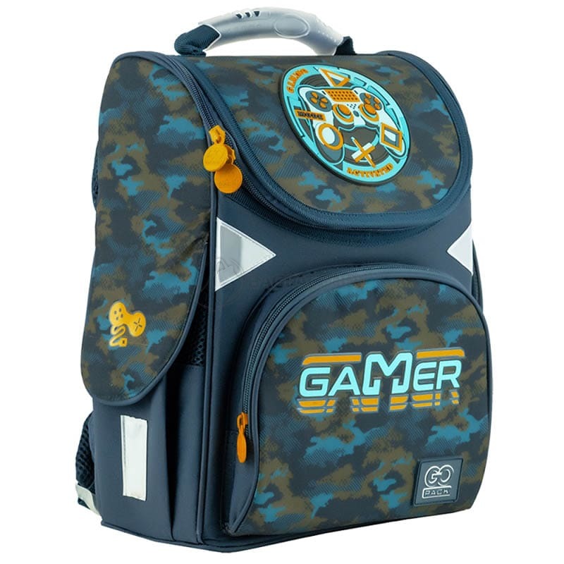 Шкільний каркасний рюкзак GoPack Education Gaming Mode Принт 11л (GO24-5001S-8)