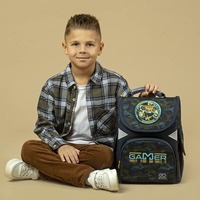 Шкільний каркасний рюкзак GoPack Education Gaming Mode Принт 11л (GO24-5001S-8)