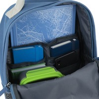 Міський рюкзак GoPack Education Teens 147M-3 Синій 14л (GO24-147M-3)