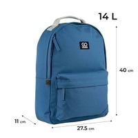 Міський рюкзак GoPack Education Teens 147M-3 Синій 14л (GO24-147M-3)