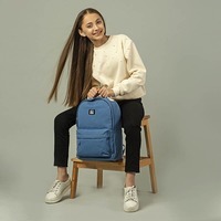 Міський рюкзак GoPack Education Teens 147M-3 Синій 14л (GO24-147M-3)