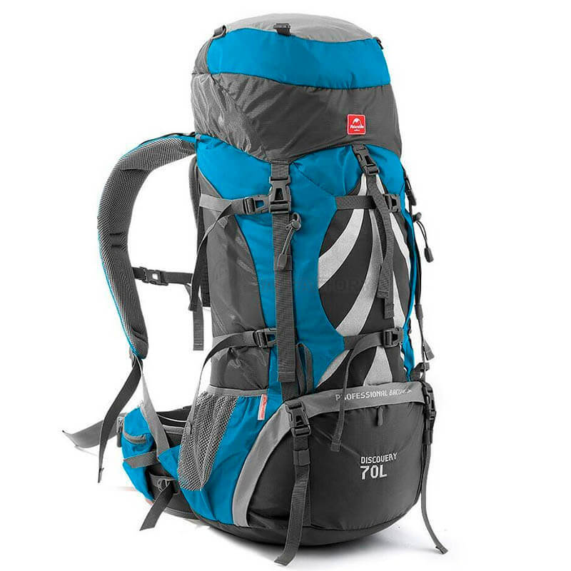 Туристичний рюкзак Naturehike NH70B070-B 70+5 л Блакитний (6927595709023)