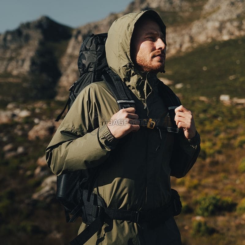 Туристичний рюкзак Naturehike NH70B070-B 70+5 л Світло-коричневий (6975641887461)