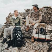 Туристичний рюкзак Naturehike NH70B070-B 70+5 л Світло-коричневий (6975641887461)