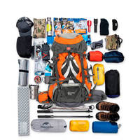 Туристичний рюкзак Naturehike NH70B070-B 70+5 л Світло-коричневий (6975641887461)