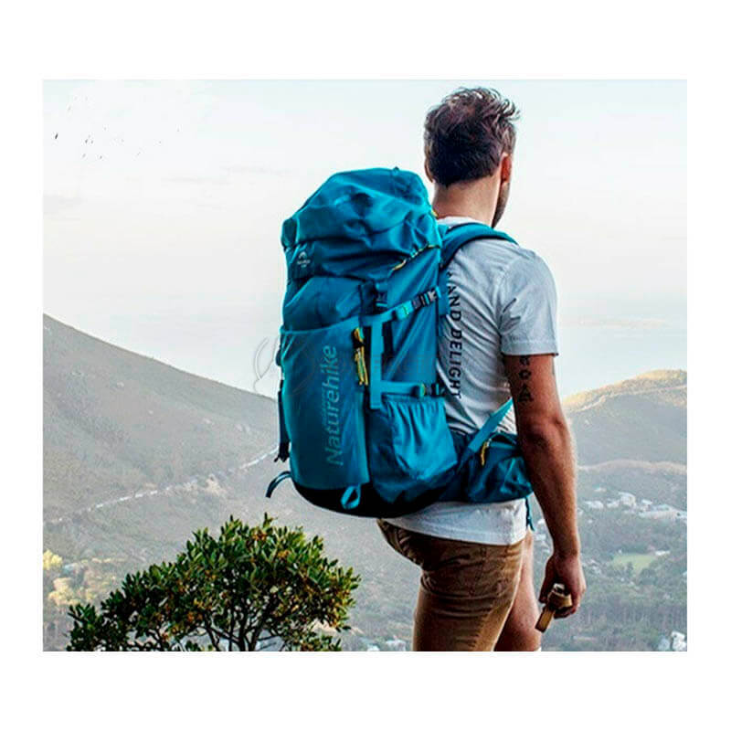 Туристичний рюкзак Naturehike NH18Y045-Q 45 л Блакитний (6927595730508)