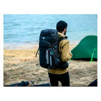 Туристичний рюкзак Naturehike NH18Y045-Q 45 л Чорний (6927595730669)